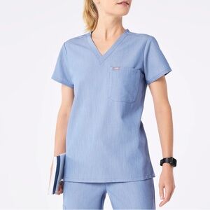 Figs Women’s Catarina One-Pocket Scrub Top // Size XL